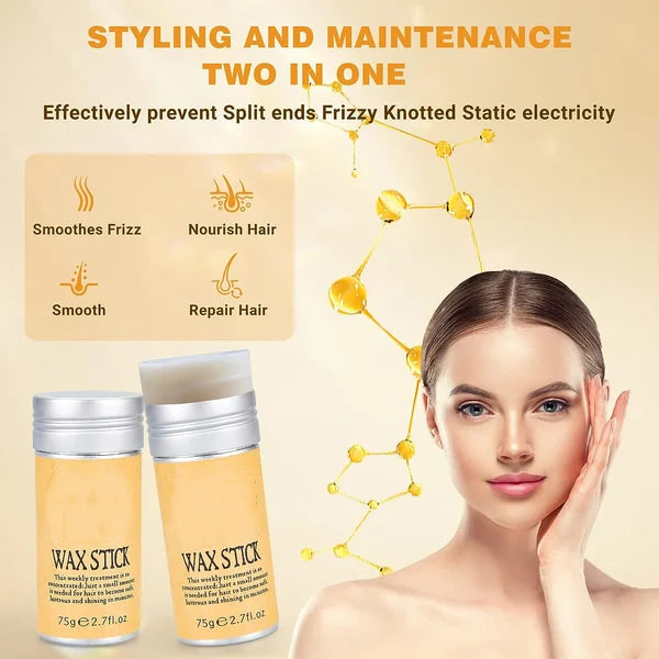 Rachlicy Haarwachs Stick 75 G – Für Styling & Formgebung – Mit Hydrolysiertem Seidenprotein