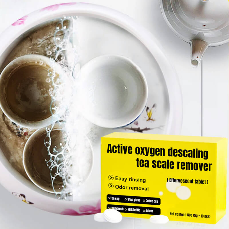 Active oxygen descaling tea scale remover gothimmes