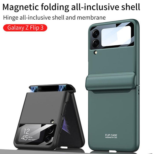 Luxuriöse magnetische all-inklusive Fallschutzhülle für Samsung Galaxy Z Flip 3/4