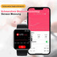 [Ganztägige Überwachung von Herzfrequenz und Blutdruck] Intelligente Uhr mit Bluetooth für die Mode