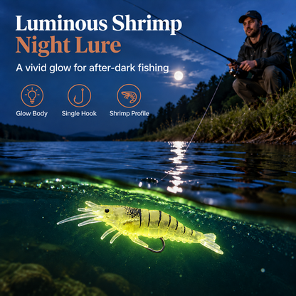 🔥🎁 2+1 GRATIS!!🎣 Leuchtender Minnow-Hartköder – Nachtangelköder 🌙✨