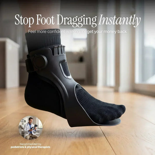 🔥Hot Sale 49% OFF🔥 Regain Mobility! Adjustable Foot Drop Brace with Inflatable Liner – Daily Support ✨