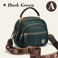Klassische Multifunktionsfächer Verstellbarer breiter Schultergurt PU Leder Crossbody Tasche