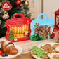 🎅LETZTER TAG IM ANGEBOT ✨ÜBER 50.000 VERKAUFT!🎄Bestseller: Selbstverschließende Weihnachtstüten für Süßigkeiten und Kekse🍪 – ideal als Weihnachtsgeschenk, für Plätzchen und saisonale Leckereien🎁