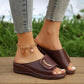 ⏳Begrenzte Zeit 50% Rabatt💥Orthopädische, ausgehöhlte Sandalen mit offenen Zehen
