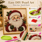 🧘Entspannend & für Anfänger geeignet – 🎨💎DIY-Weihnachts-Perlen-Diamantmalerei-Set