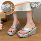 ⏳Begrenzte Zeit 50% Rabatt💥Damen Flip-Flops mit dicken Sohlen und Pailletten