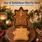 🔥HEISSER VERKAUF 49% RABATT✝️ Weihnachts-Mini-Kuchenformen-Kollektion „Glaube & Krippe“ | Wiederverwendbare, geprägte Formen zum Herstellen detaillierter Kuchen mit betendem Jesus, Krippenstall und vielem mehr🥧✨