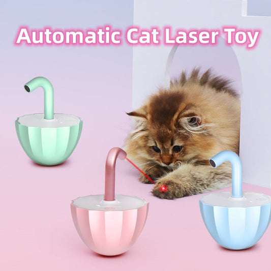 🔥Neue Ankunft Förderung - 49% RABATT🎁 Automatisches Katzen-Laserspielzeug