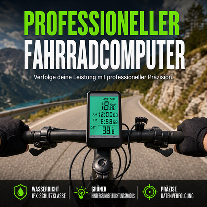 Wasserdichter Fahrrad-Geschwindigkeitsmesser