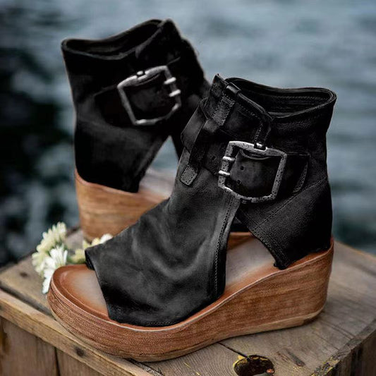 ⏳Begrenzte Zeit 50% Rabatt💥Toscana Stiefel mit offener Spitze