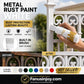 🖌️ Wasserbasierte Metallic-Silber-Farbe – Deckend, schnell trocknend & mit integriertem Pinsel – Ideal für kreative Projekte & Deko ✨
