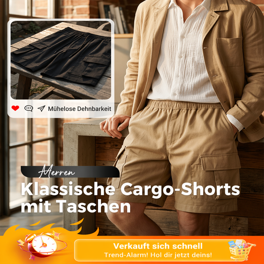 🥳Neue Modelle 2026💞50 % Rabatt ！Herren-Workwear-Shorts in lockerer Passform