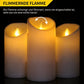 Flammenlose LED Kerze mit Echtwachs-Optik – sicher für Kinder & Haustiere, mit Timer-Funktion