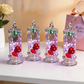 🌹Realistische Rosenkerzen – batteriebetriebene, rauchfreie LED-Rosen für die Wohnraumgestaltung, Hochzeiten, Partys und als Geschenk ✨