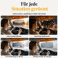 🚗 Sonnenblende für das Auto mit beidseitigem Blendschutz – die graue Sonnenblende eignet sich für den Tag, die gelbe für die Nacht