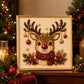 🧘Entspannend & für Anfänger geeignet – 🎨💎DIY-Weihnachts-Perlen-Diamantmalerei-Set