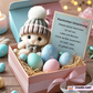 💖Osterliche Großaktion🔥Handmade Mini Bunny Hug Cute Ostern Geschenk🐇🎁