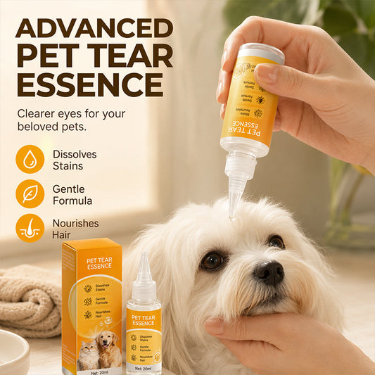🔥Gentle Pet Augenfleckenentferner-Essenz – Pflegende Tropfen