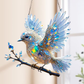 Kristallvogel-Dekoration – Funkelndes Licht für Fenster & Zuhause