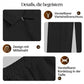 🏃👖Herren-Set aus Sweatshirt mit Waffelstrick und Hose mit geradem Bein