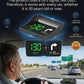 🚗🔥 JETZT 50 % RABATT! Auto‑HUD Head‑Up‑Display, GPS‑Digital‑Tachometer, Ampel‑Countdown & Blitzer‑Warnung, universelles Sicherheitsgerät