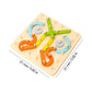 💥2026 Hot Sale - 50% Rabatt🎁Montessori-Steckbrettpuzzle 🎅Weihnachtsgeschenkidee!🎄