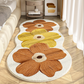 🧸 50% RABATT JETZT ! 🌟 Weicher Teppich mit Unregelmäßigem Blumenmuster – Pflegeleicht, Rutschfest & Gemütliche Atmosphäre 🏠