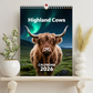🐮Highland-Rinderkalender 2026📅
