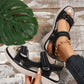 【36-43】 2024 Neue Damen-Sandalen in großen Größen, sportlich, bequem, gerade Sandalen mit Fischmaul