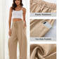 ⏳Begrenzte Zeit 50% Rabatt💥👖Freizeithose aus Leinen mit weitem Bein für Damen