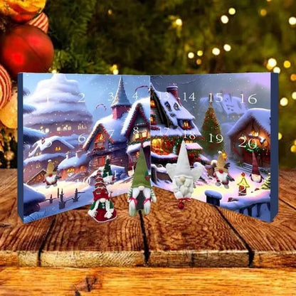 🔥Heißer Verkauf🎅Weihnachtswichtel-Countdown-Kalender 2026