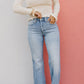 🌷Vorverkauf 50% Rabatt auf🍃Vintage-Waschungen mit hohem Bauch und Bauchkontrolle Jeans mit geradem Bein