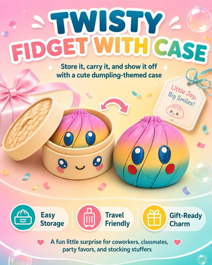 🎁 Hot Sale—50% Off 🦜Dumplings Squishy Rms 3D Printed Dumpling Mystery Box Fidget Toy Mini Blind Surprise Stress Ball Sensory Food Squeeze Novelty Desk Gift Adults Party Favor Classroom Prize Stocking