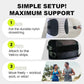 💕HOT SALE 50% OFF🧸 Adjustable Lumbar Support Belt Lower Back Brace