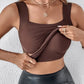 ⏳Begrenzte Zeit 50% Rabatt💥U-Ausschnitt Shapewear Tanktop mit integriertem BH