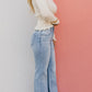 🌷Vorverkauf 50% Rabatt auf🍃Vintage-Waschungen mit hohem Bauch und Bauchkontrolle Jeans mit geradem Bein