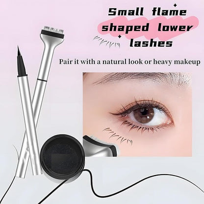 🔥2026 HEISS💥NEU💥2-in-1 Eyeliner & Untere Wimpern Stempel Set