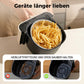 50-teiliges Set wiederverwendbarer Airfryer-Einlagen aus Aluminiumfolie
