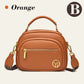 Klassische Multifunktionsfächer Verstellbarer breiter Schultergurt PU Leder Crossbody Tasche