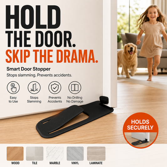 🥳Bestseller 2026🥳💞 Über 50.000 Stück verkauft! 🚪🎁 Zwei zum Preis von einem! Türstopper! Kein Bohren, keine Rückstände – hält die Tür in geöffneter Position. Sicher und einfach – ein Vorrat lohnt sich! 🏠✅