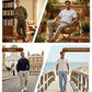🔥Letzte Woche zum Tiefstpreis!🌞 Frühling/Sommer Essential: Leichte Baumwoll-Leinen-Hose für Herren – Atmungsaktiv, bequem & stilvoll 👖✨