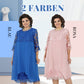 ⏳Begrenzte Zeit 50% Rabatt💥Pitzen-Midikleid für Damen in lockerer Passform