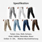 🔥Letzte Woche zum Tiefstpreis!🌞 Frühling/Sommer Essential: Leichte Baumwoll-Leinen-Hose für Herren – Atmungsaktiv, bequem & stilvoll 👖✨