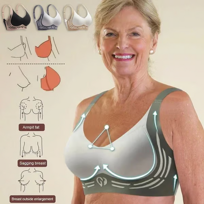 Super Gather Bra | Wireless Push-up Bra👍Keine schlaffen Brüste mehr (Bitte 3/5 Stück in den Warenkorb legen😍)