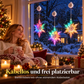 ⚡ 50% RABATT 🔋 Batteriebetriebene LED-Weihnachtsfensterlichter