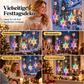 ⚡ 50% RABATT 🔋 Batteriebetriebene LED-Weihnachtsfensterlichter