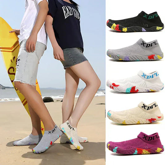 💎 50% RABATT! 💎 Unisex atmungsaktive, schnell trocknende Watschuhe – Rutschfest, Leicht & Ideal für Wasser und Outdoor 🌊👟