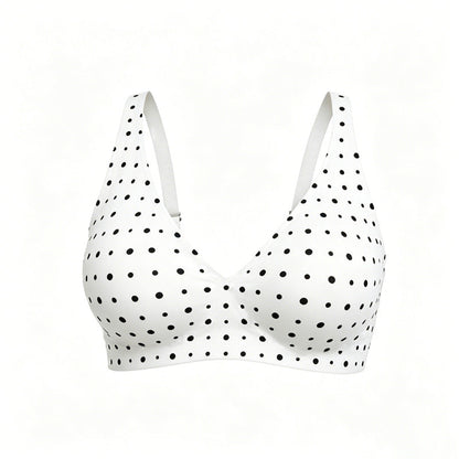💜💜Jelly Wireless Damen Komfortable kabellose Push-up-BHs, nahtlose T-Shirt-BHs, BHs mit tiefem V-Ausschnitt für jeden Tag