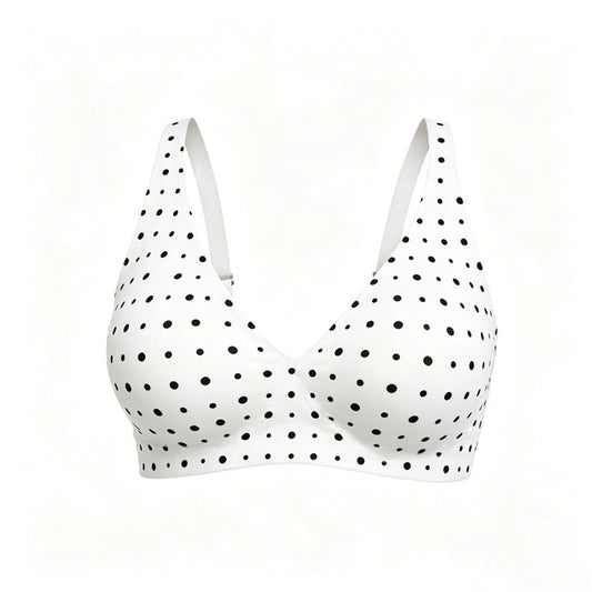 💜💜Jelly Wireless Damen Komfortable kabellose Push-up-BHs, nahtlose T-Shirt-BHs, BHs mit tiefem V-Ausschnitt für jeden Tag
